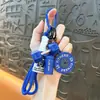 Llavero Colgante Mancuerna Serie Fitness Deportivo Colgante de Llave de Silicona Dopamina Accesorios para Bolsos Venta al por Mayor