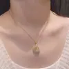 Regalo de Cumpleaños de Loto para Mamá, Niñas y Esposas para Regalar a Personas Mayores en el Día de la Ropa para Damas, Collar Popular Creativo y Práctico