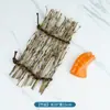 Decoración de Presentación de Comida Japonesa Escalera de Bambú para Sashimi Balsa de Bambú Valla de Bambú Plato Decorativo para Barbacoa Japonesa Presentación de Mariscos