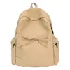 Mochila de Verão 2026 Novo Estilo Coreano Simples Estilo Ballet Cor Sólida para Mulheres Casual Leve Grande Capacidade Mochila Escolar para Estudantes