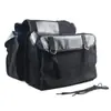 Bolsa de Ciclismo Universal para Moto e Bicicleta Bolsa Lateral Multifuncional de Pendurar Lona Resistente ao Desgaste Kit de Selim Bolsa de Ombro