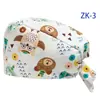 Gorro quirúrgico para mujer, gorro de algodón estampado, gorro para sala de operaciones de doctor, gorro de enfermera, gorro de luna, gorro para casa, gorro de chef tipo cúpula