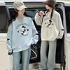 Moletom de Primavera para Meninas Roupas Infantis Transfronteiriças 2026 Novo Modelo Desenho Animado Manga Longa Gola Redonda para Meninas Mais Velhas