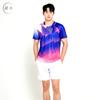 Traje de bádminton transpirable de secado rápido para hombre y mujer, camiseta de manga corta de verano con estampado, ropa de tenis de mesa, camisa de voleibol, falda, pantalones