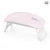 Ferramentas para unhas esmalte gel USB mouse mini máquina de fototerapia secador LED unhas portátil luz de cozimento de unhas luz de fototerapia