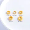 Accesorios DIY de Oro Arena Antigua de Larga Duración Anillo de Carrera de Perla Mate Círculo de Nube Propicia Pulsera de Accesorio Cultural para Mujeres
