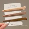 Pinza para el pelo parte trasera de la cabeza pinza lateral para mujer pinza bb simple pinza de horquilla pinza pinzas para el pelo pinza de una palabra fijación de cabellos sueltos flequillo accesorios para el pelo