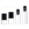 Botella Transparente con Roll-On 1ml 2ml 3ml 5ml Reenvasado de Perfume Botella de Muestra Vidrio Botella Vacía Botella Original para Líquido Crema para Ojos