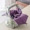 Conjunto de Chá Banana Pintado à Mão Estilo Chinês com Uma Bule e Duas Xícaras, Bolsa de Pano Portátil, Chá ao Ar Livre, Conjunto de Chá de Viagem de Luxo Leve de Alto Valor