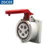 Conector de Acoplamento ZDCEE à Prova d'Água para Aviação Industrial Não à Prova de Explosão, 3 Furos, 4 Pinos, 5 Pinos, 16A/32A, Macho e Fêmea