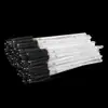 50 pzas/paquete fábrica desechable varilla de cristal cepillo para pestañas peine de nailon para pestañas rizador de pestañas cepillo para cejas brocha de maquillaje