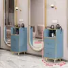 Armário de ferramentas para barbearia suprimentos para salão de beleza carrinho pequeno salão de cabeleireiro prateleira de armazenamento multifuncional ferramentas para salão de cabeleireiro