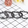 Joyería de venta caliente transfronteriza obsidiana imán yoga pulsera para mujer pulsera elástica con cuentas joyería de piedra biliar negra para hombre al por mayor