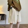 Shorts Deportivos para Hombre 2025 Nuevos Sueltos Transpirables Casuales Hasta la Rodilla Verano Delgados Waffle Medianos