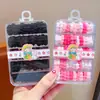 Gomas para el pelo tipo cable de teléfono para niños, aptas para bebés, alta elasticidad, gomas para el pelo de colores dopamina para cabello rizado de niñas