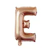 Globo de aluminio de cuerpo delgado de 16 pulgadas, letras pequeñas en inglés A-Z, para venta al por mayor transfronteriza, decoración de cumpleaños, boda, sala de bodas