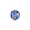 Colgante de Perlas Azules Estilo Minimalista Versátil Set de Accesorios para Pulsera Collar DIY Cadena de Perlas Materiales para Perlas