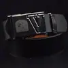 Atacado do Fabricante Cintos Masculinos de Couro 3,5cm Cintos de Pelo de Iaque com Suporte de Couro, Cintos de Moda em Couro Sintético para o Dia a Dia, Adequados para Bancas de Rua e Exposições