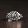Anel Mão de Oração Masculino Personalizado Ins Trendy Nicho Vintage Prata Tailandesa Anel Masculino Pulseira Dedo Indicador de Alta Qualidade