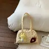Bolso Cruzado de Hombro Único Lindo de Dibujos Animados Estilo Coreano para Mujer, Bolso de Mano con Diseño de Nicho, Bolso Cruzado de Moda Versátil Nuevo 2026