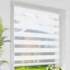 Cortina de Gaze Semi-Blackout Sem Puxar de 130cm de Altura Persiana Zebra Atacado Transfronteiriço Molinete de Mola Sem Puxar