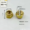 Porca de Flare para Ar Condicionado de Latão Métrica Imperial Flare Conector de Tubo de Cobre Porca Tampa 19.05