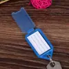 Plástico PP Transparente Chaveiro Flip Etiqueta de Classificação Placa de Número Escrita à Mão Acessórios para Pendurar na Trava do Porta-Malas do Carro