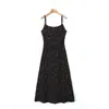 Vestido Camisola de Punto Ruched Runqi Tallas Grandes Ligeramente Dulce Floral con Fruncido en la Cintura 8928 Vestido Camisola Largo Estampado de Estilo Francés para Mujer