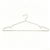 Fornecedor de Cabide de Roupas Popular Europeu e Americano Cor Rose Gold Cabide de Roupas Anti Ouro Cabide de Roupas Dourado Galvanizado Cabide de Roupas Simples