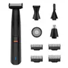Afeitadora Eléctrica Multifuncional para Hombre Cinco en Uno de Carga Transfronteriza, Recortadora de Barba, Nariz y Orejas, Recortadora de Cejas, Maquinilla de Afeitar