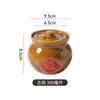 Vintage Cerâmica Tempero Jar Doméstico Caixa de Tempero Cozinha com Tampa Fuzi Pimenta Óleo Jar Mini Garrafa de Tempero Pequeno