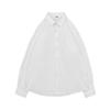 Camisa branca de manga comprida uniforme dk japonês para homens primavera estilo coreano na moda solta plus size cor sólida camisa estilo Harajuku