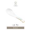 Juego de Vajilla Casual con Boles y Platos con Borde Dorado, Vajilla para el Hogar, Platos para Inauguración de Casa, Combinación de Platos de Cerámica Estilo Tinta, Cerámica de Jingdezhen