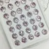 2026 Novo Modelo Brincos de Zircônia Corte Skyfire 8mm Pulseira Capa de Celular Pingente Joias de Diamante DIY Acessórios Atacado