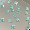 Fornecido Diretamente pelo Fabricante, Brincos Acessórios Coloridos em Candy, Facetados em Ângulo Reto Quadrados 4*4-6*6mm, Pedras Soltas de Zircônia