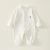 Ropa para Bebé Elefante Estilo Primavera y Otoño Pelele sin Costuras Traje para Luna Llena Pijama Traje Lindo para Gatear Ropa de Casa de Primavera