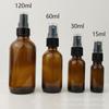 Suministros del Fabricante Botella Boston Marrón de 30 ml Botella de Vidrio Ámbar con Gotero de 60 ml Botella Boston con Gotero Botella de Aceite Esencial