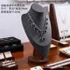 Estante de Exhibición para Joyería de Madera Maciza y Terciopelo al por Mayor Estante de Exhibición para Anillos de Perlas y Pendientes Estante de Exhibición para Collares Estante de Exhibición para Pulseras