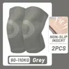 Rodilleras de Nailon para Habitaciones con Aire Acondicionado en Verano, Protección de Rodilla Sin Costuras para Deportes, Fitness, Correr, Yoga, Equipo de Protección de Pierna Elástico Transpirable