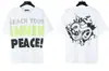 Transfronterizo 24ss Hell Star Hellstar Estilo Europeo y Americano High Street Manga Corta Tendencia Camisetas para Hombre y Mujer Belleza de Nicho Marea