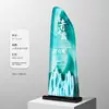 Nuevo Trofeo Creativo de Cerámica y Cristal 2026 para Empleados Destacados, Premio de Alta Gama para Reunión Anual, Hecho a Medida