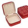 Caja de Joyería, Mini Caja de Almacenamiento, Pendientes, Pulseras, Caja de Costura Doméstica Compacta y Portátil, Bolsa de Almacenamiento para Joyería