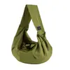 Bolsa Portátil para Gato Bolsa para Perro Nueva de Gran Capacidad Mochila para Mascotas de Exterior Bolso Cruzado Estilo Abrazado Bolsa de Poliéster Transpirable