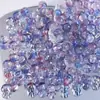Cuentas de Vidrio Agrietado Hielo 10mm Cuentas de Explosión Tricolor Material para Manualidades de Cuentas Pulsera Collar Accesorios Cuentas Sueltas