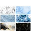 Pegatina de fondo para acuario, losa de roca simulada de eco-paisaje con patrón de mármol, decoración de acuario opaca 3D engrosada, sin adhesivo