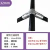 Clip Colgador de Abrazadera para Accesorios de Tubería Galvanizada de 20/25/32mm Conector para Estantería de Invernadero Sujetador Redondo sin Soldadura
