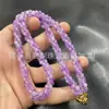 Estilo Xiaohongshu Colar Trançado Verde Espinafre Pulseira Vermelha Verde Esmeralda Corrente de Menina Corrente para Clavícula Atacado