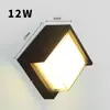 Luminária de Parede Personalizada para Escada Banheiro Exterior Impermeável Varanda LED Corredor Corredor Luminária de Parede de Plástico Interior Parede