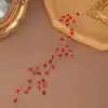 Diadema sencilla de pedrería transfronteriza, vid para el cabello suave hecha a mano, accesorios para peinado de fiesta y noche con pedrería