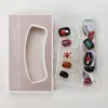 Pegatinas de Uñas de Seguridad para Año Nuevo de Niña de Dibujos Animados Lindas Cortas, Parches de Uñas Removibles